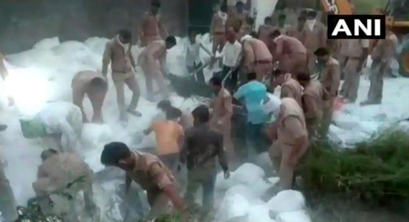 भारतमा दुई ट्रक ठोक्किँदा २४ जनाको मृत्यु