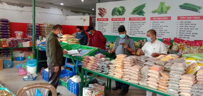 मासु तथा खाद्यान्न पसल अनुगमन