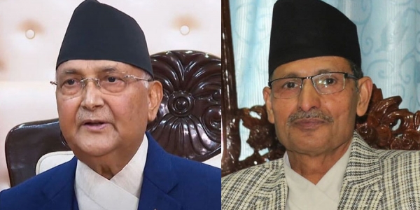 प्रधानमन्त्री ओली र सभामुख सापकोटाबीच छलफल