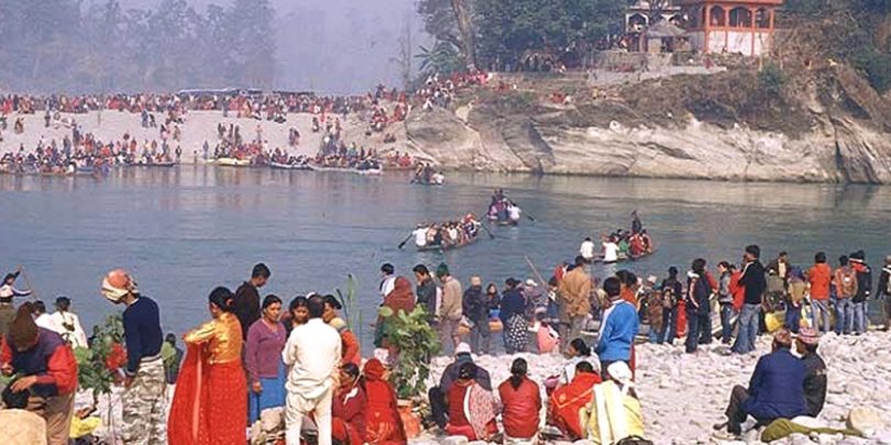 शालिग्राम शिलामा माघे सङ्क्रान्ति मेला लगाउन रोक