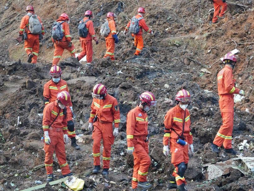 यात्रुवाहक विमान दुर्घटनापछि उद्धार कार्य जारी