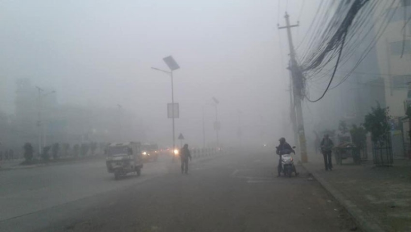 तराईमा हुस्सु र कुहिरो, उच्च पहाडी तथा हिमाली क्षेत्रमा आंशिक बदली