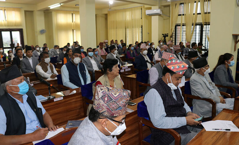 बागमती प्रदेशसभा  विनियोजित बजेटमाथि छलफल प्रारम्भ