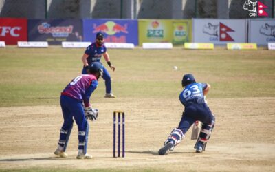 नेपाल पहिलाे खेलमा नामिबियासँग ४ विकेटले पराजित