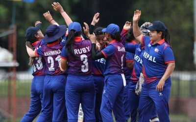 कुवेतलाई हराउँदै नेपाल एसीसी महिला प्रिमियर कप क्रिकेटकाे सेमिफाइनलमा