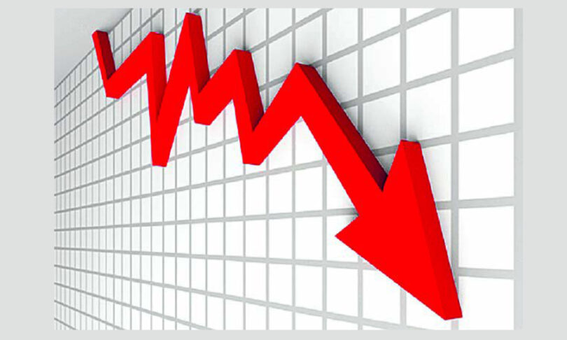 शेयर बजारमा दोहोरो अङ्कको गिरावट, कारोबार रकम भने ६ महिनायताकै उच्च