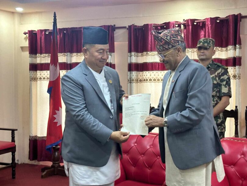 बागमती प्रदेशको मुख्यमन्त्रीमा बहादुर सिंह लामा नियुक्त