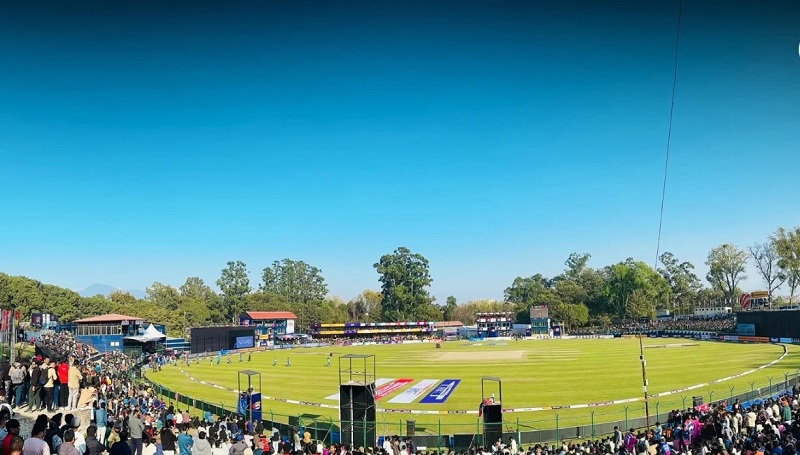 नेपाल ‘ए’ले स्कटल्याण्डसँग एक दिवसीय क्रिकेट प्रतियोगिता खेल्दै
