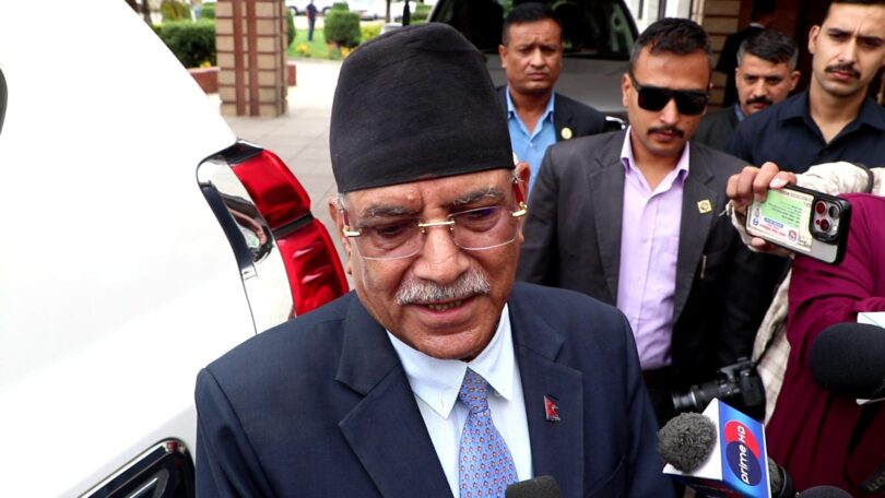 आज दिल्ली जाँदै प्रचण्ड