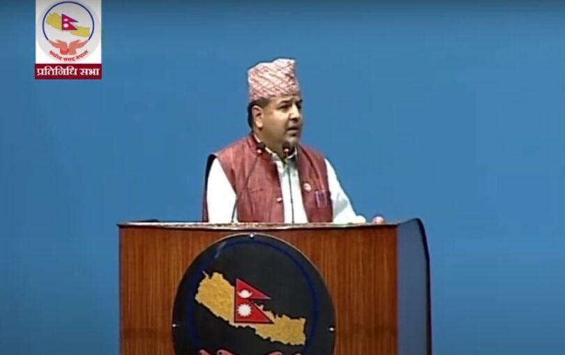 मन्त्रीहरूलाई सांसद शर्माको प्रश्नैप्रश्न
