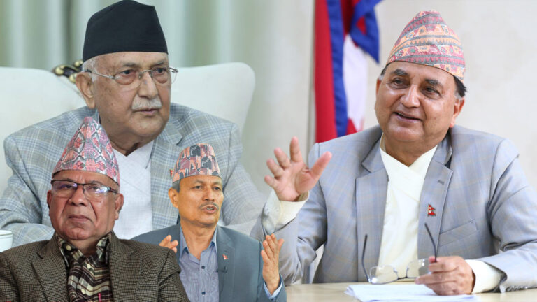 माधव नेपाल, भीम रावलहरुको दृष्टान्त लागू हुँदैन, एमालेमै रहन्छौं : ईश्वर पोखरेल