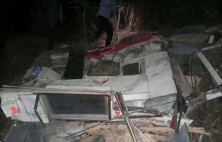 बैतडीको पुर्चौंडीमा जन्ती बोकेको बस दुर्घटना, १३ जनाको मृत्यु