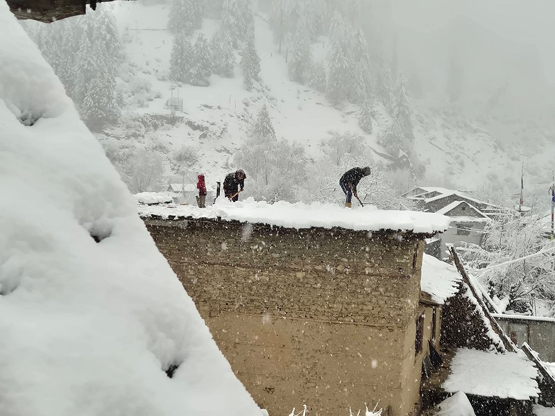 आज पनि देशका केही ठाउँमा छिटपुट वर्षा र हिमपातको सम्भावना