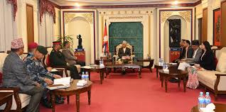 निर्वाचनमा शान्ति सुरक्षाको प्रबन्ध सुदृढ र प्रभावकारी बनाउन राष्ट्रपतिको निर्देशन