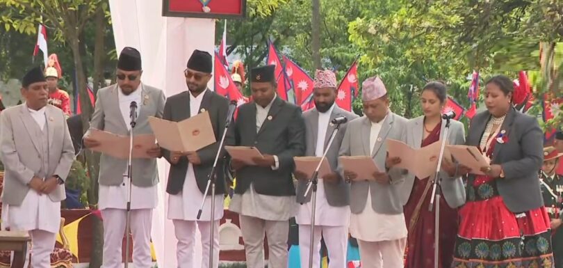 कस्तो बन्यो बालेन टीम ? ५ महिला बने मन्त्री