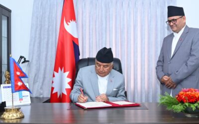 राष्ट्रपतिद्वारा सङ्घीय संसद्को दुवै सदनको अधिवेशन आह्वान