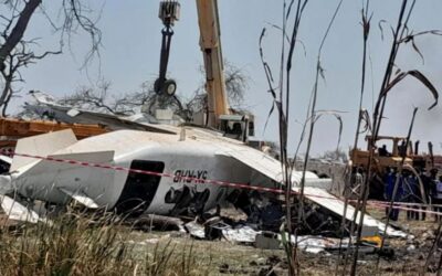 सुडानमा विमान दुर्घटना हुँदा चालकसहित १४ जनाको मृत्यु