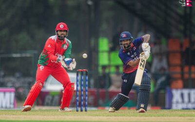 वर्षाले प्रभावित खेलमा ओमानसँग हार्‍यो नेपाल