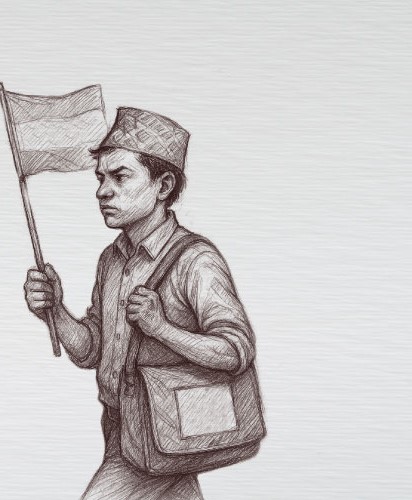 दलको झोला बोकेर सरकारी सेवा ?