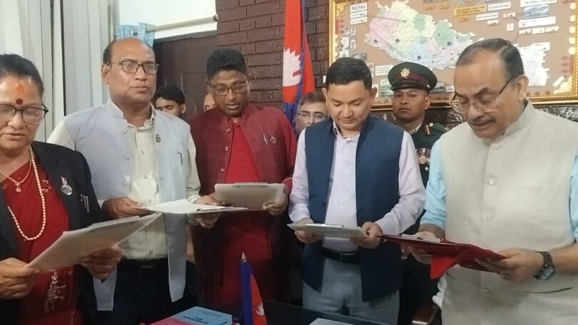 मधेसमा मन्त्रिपरिषद् विस्तार, ५ मन्त्रीले लिए शपथ