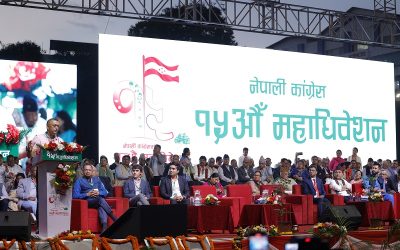 कांग्रेस महाधिवेशनमा शुक्रबार बिहान ७ बजेदेखि मतदान
