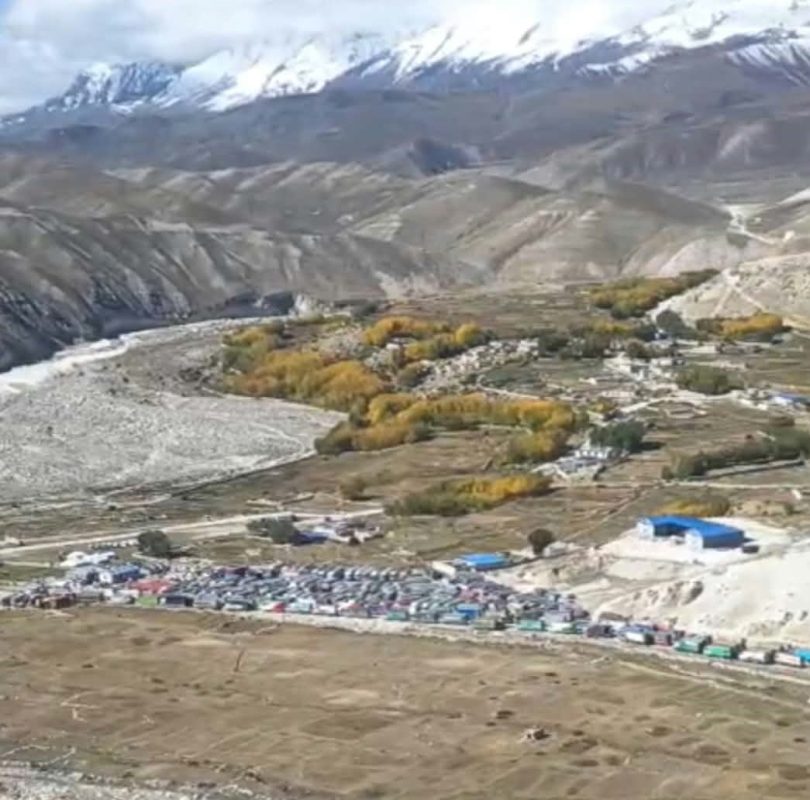 इन्टरनेट र मोबाइल नेटवर्क समस्याले कोरला भन्सारको कारोबार प्रभावित, पाँच सयभन्दा बढी मालवाहक गाडी जाँचपासको पर्खाइमा